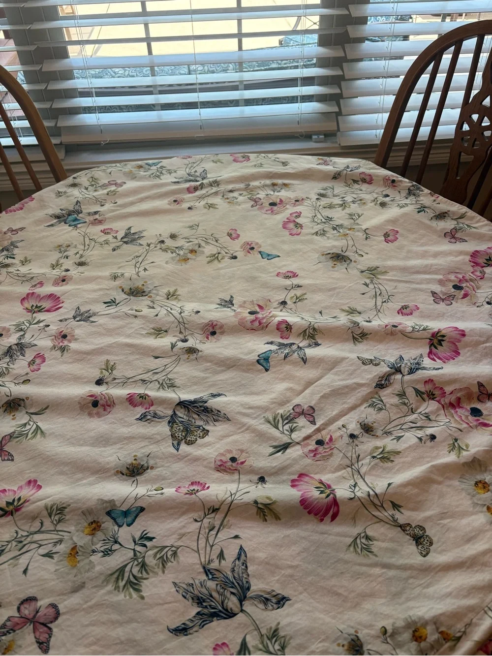 Pottery Barn x Monique Lhuillier Tuileries King-Cal King Organc Cttn Duvet Cover